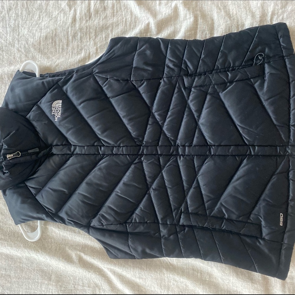 North Face Zip Up Puffer Vest